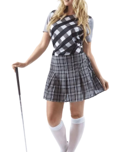 Orion Costumes All Womens Costumes Female Golfer Costume (Black & White)
