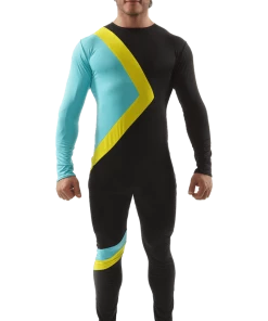 Orion Costumes Adult Jamaican Bobsleigh Costume (No Helmet) All Mens Costumes