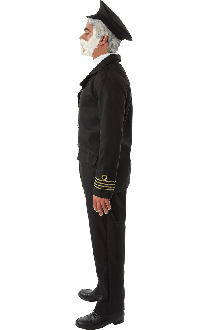 Orion Costumes Captain Birdseye Fancy Dress Costume All Mens Costumes