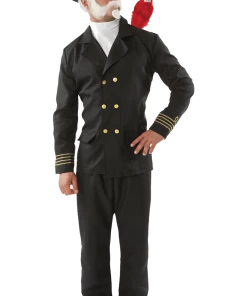 Orion Costumes Captain Birdseye Fancy Dress Costume All Mens Costumes