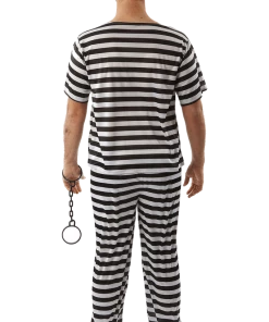 Orion Costumes Adult Convict Fancy Dress Costume