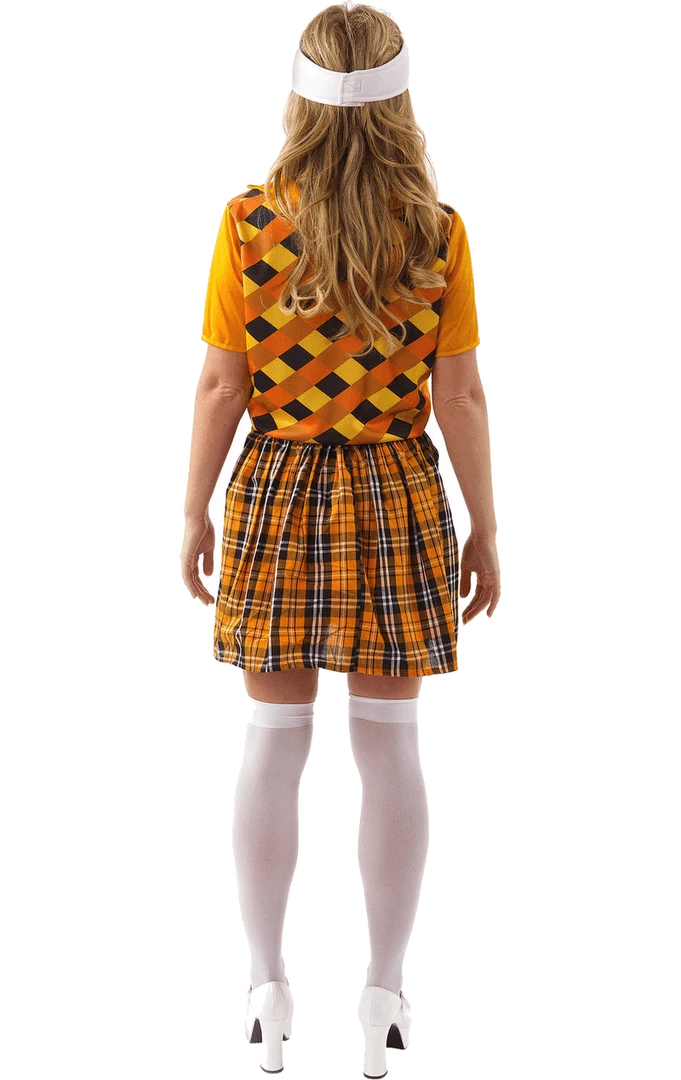 Orion Costumes Female Golfer Costume (Orange & Black)