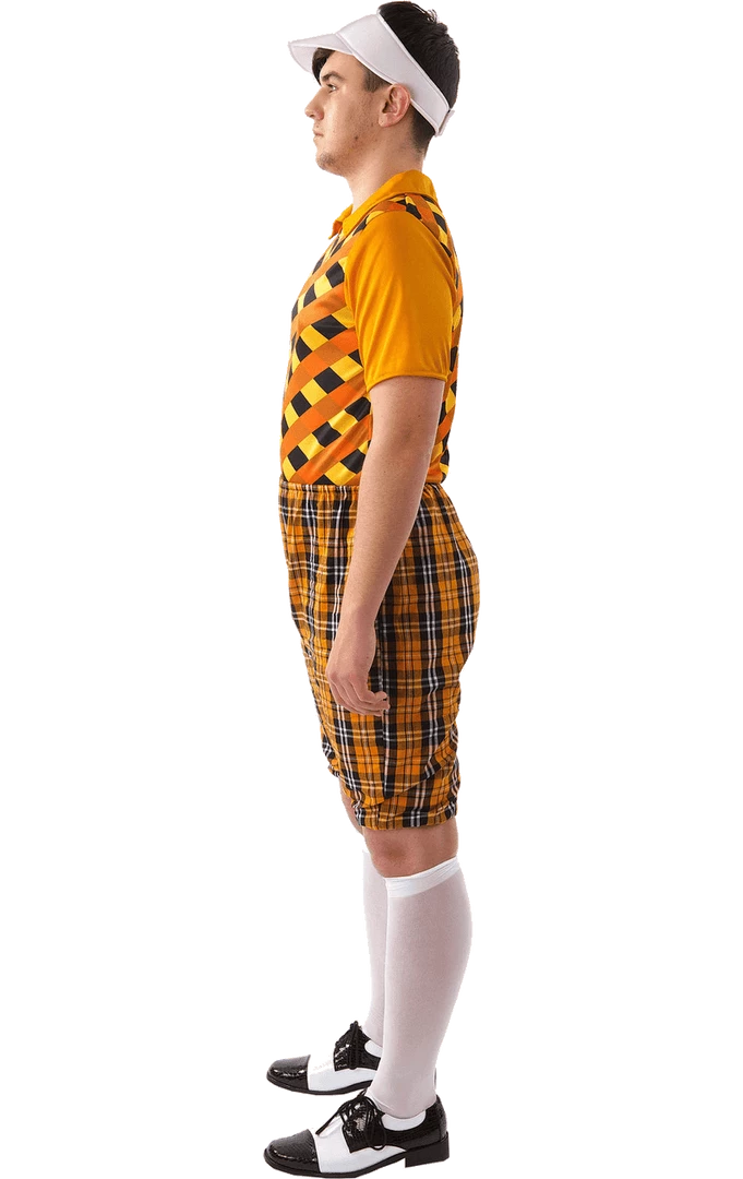 Orion Costumes Male Golfer Costume (Orange & Black) All Mens Costumes