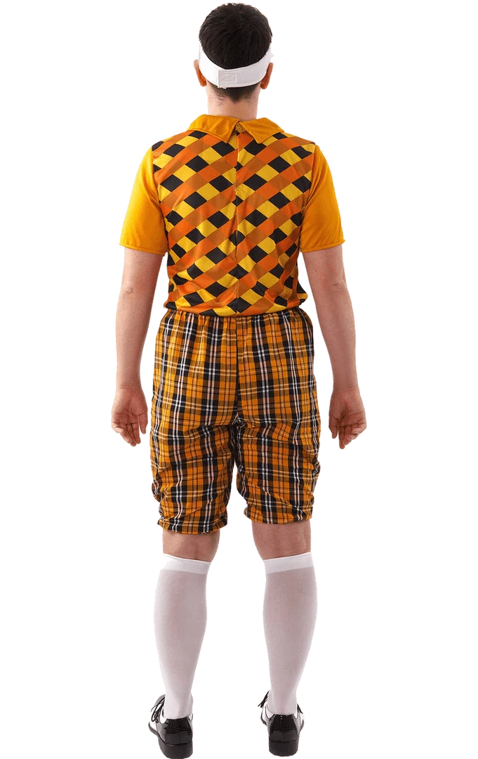 Orion Costumes Male Golfer Costume (Orange & Black) All Mens Costumes