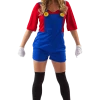 Orion Costumes Female Super Plumber Costume