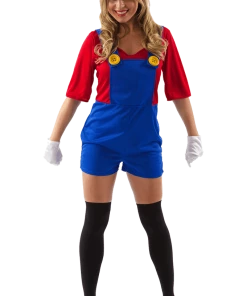 Orion Costumes Female Super Plumber Costume