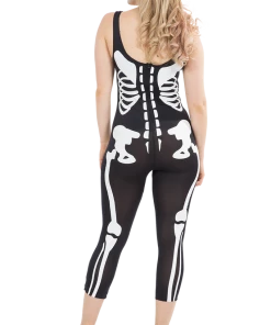 Orion Costumes All Womens Costumes Skeleton Jumpsuit (Black)