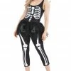 Orion Costumes All Womens Costumes Skeleton Jumpsuit (Black)