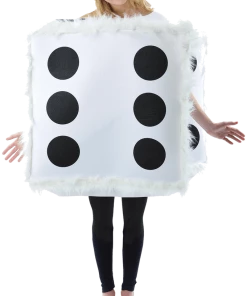 Orion Costumes Adult Fluffy Dice Fancy Dress Costume All Mens Costumes