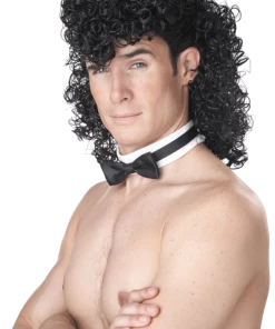 California Costumes Male Stripper Wig And Collar All Mens Costumes