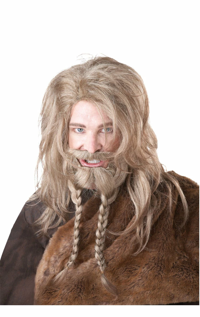 California Costumes Blonde Viking Wig, Beard And Moustache All Mens Costumes