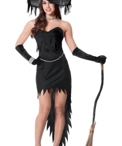 Franco Novelty Adult Rhinestone Witch Costume