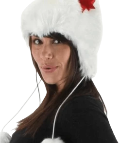 Elope White Kitty Hat