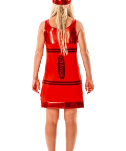 Orion Costumes Women's Red Crayon Fancy Dress Costume All Womens Costumes