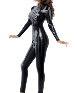 Smiffys Adult Fever Skeleton Costume