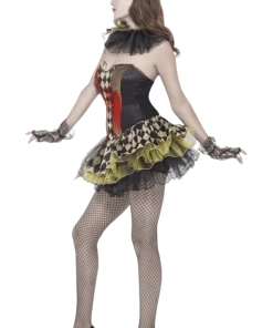 Smiffys All Womens Costumes Adult Zombie Clown Costume