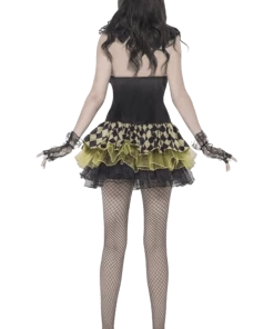 Smiffys All Womens Costumes Adult Zombie Clown Costume