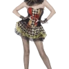 Smiffys All Womens Costumes Adult Zombie Clown Costume