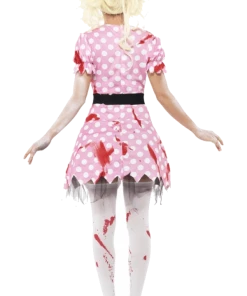 Smiffys All Womens Costumes Adult Zombie Mouse Costume