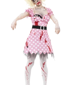 Smiffys All Womens Costumes Adult Zombie Mouse Costume