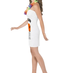 Smiffys Adult Peekabu Caribbean Fun Costume