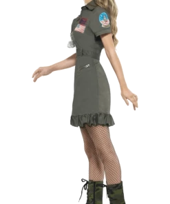 Smiffys Ladies Top Gun Deluxe Costume All Womens Costumes