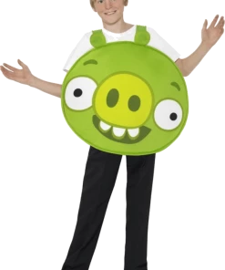 Smiffys Kids Child Angry Birds Green Pig Costume