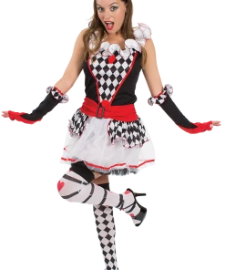 Orion Costumes All Womens Costumes Adult Harlequin Jester Fancy Dress Costume