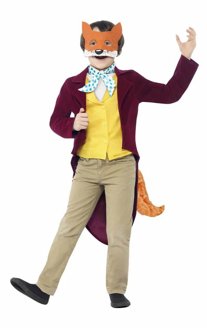 Smiffys Animals Childrens Roald Dahl Fantastic Mr Fox Costume