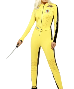 Smiffys Adults Official Adult Kill Bill Uma Thurman Costume