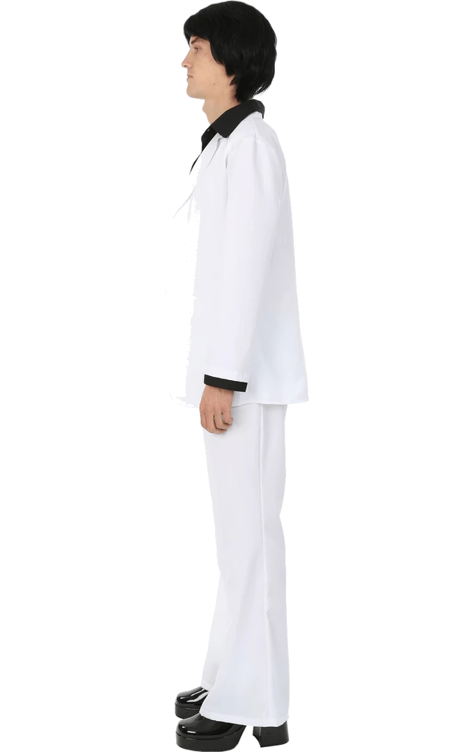 Orion Costumes All Mens Costumes Adult White 70's Suit Costume