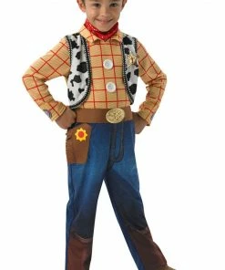Rubies All Boys Costumes Childrens Toy Story Deluxe Woody Costume