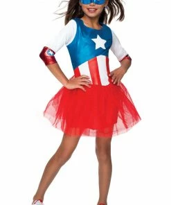 Rubies Childfens Avengers Metallic American Dream Costume