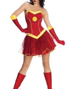 Rubies Ladies Licensed Marvel Iron Women 'Rescue' Tutu Dress
