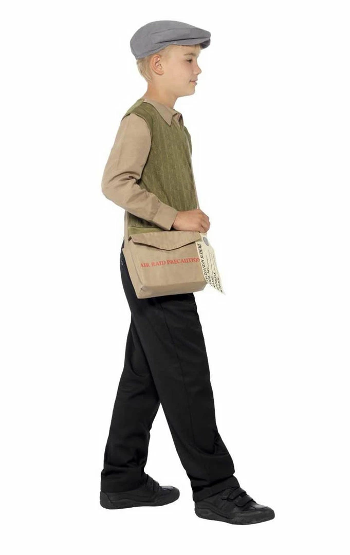 Smiffys Child Evacuee Boy Costume