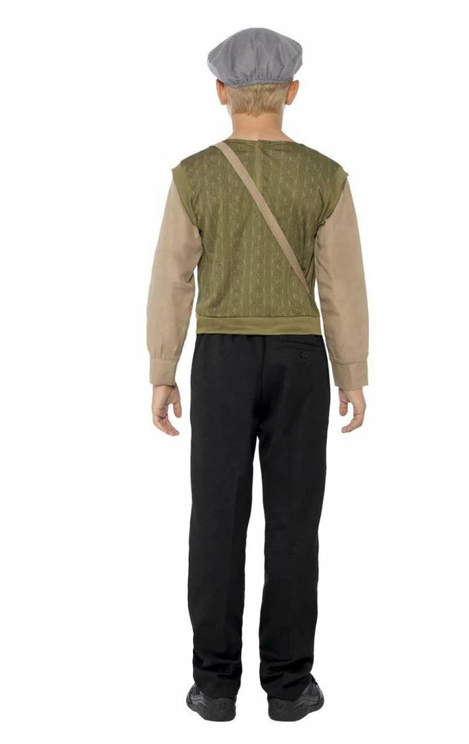 Smiffys Child Evacuee Boy Costume