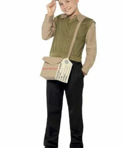 Smiffys Child Evacuee Boy Costume