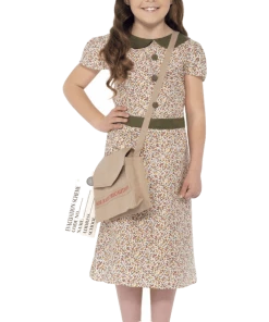 Smiffys Child Evacuee Girl Costume All Girls Costumes