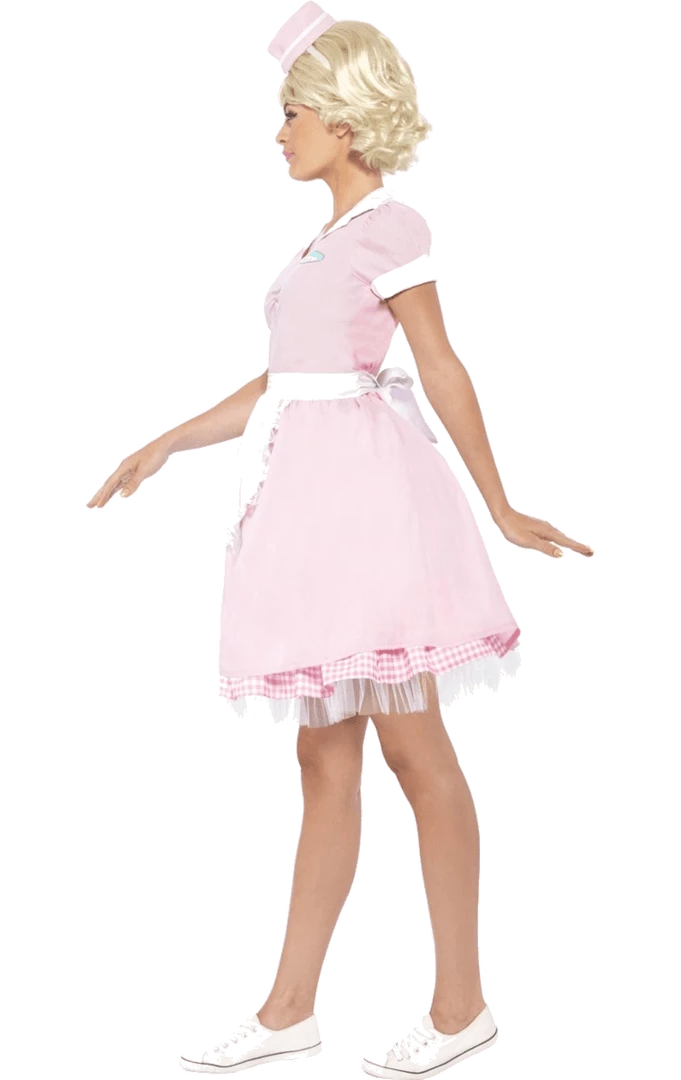 Smiffys Adult 50's Diner Girl Costume All Womens Costumes