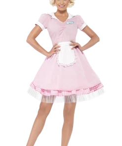 Smiffys Adult 50's Diner Girl Costume All Womens Costumes