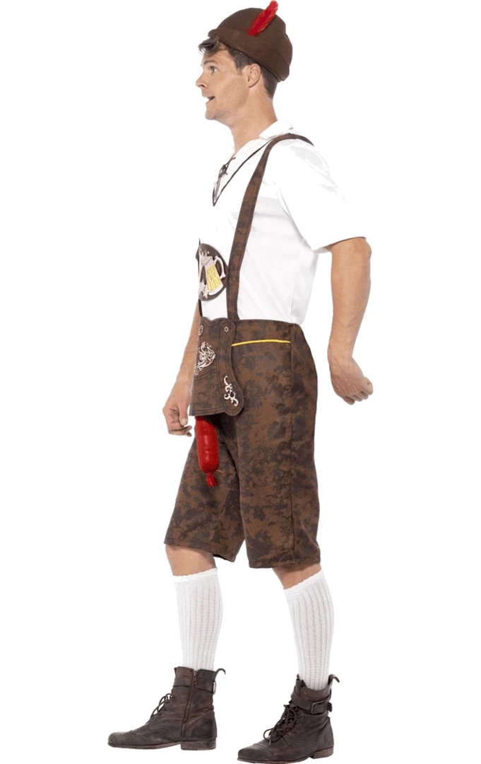 Smiffys All Mens Costumes Adult Brad Wurst Costume