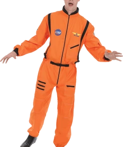 Orion Costumes Mens Orange Astronaut Costume
