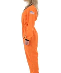 Orion Costumes Womens Orange Astronaut Costume All Womens Costumes