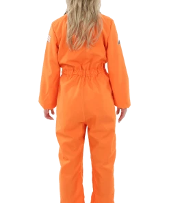 Orion Costumes Womens Orange Astronaut Costume All Womens Costumes