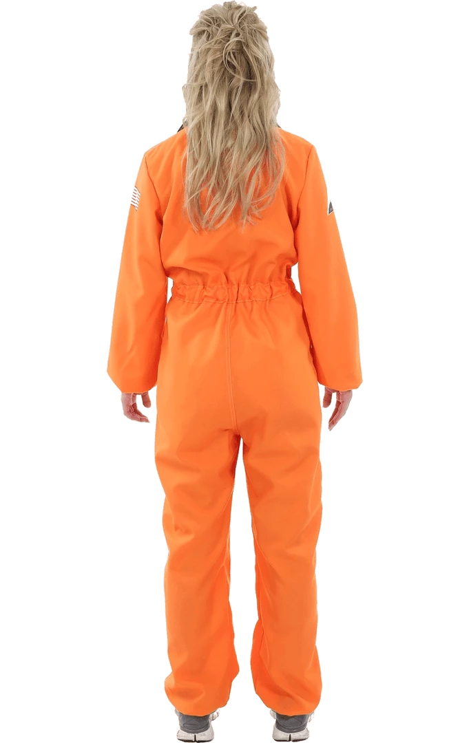Orion Costumes Womens Orange Astronaut Costume All Womens Costumes