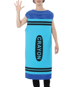 Orion Costumes All Mens Costumes Adult Blue Crayon Costume