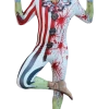 Body Republic Adult Jaw Dropper Clown Morphsuit