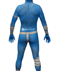 Body Republic Orc Jaw Dropper Blue Morphsuit All Mens Costumes