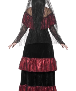 Smiffys Womens Day Of The Dead Bride Costume