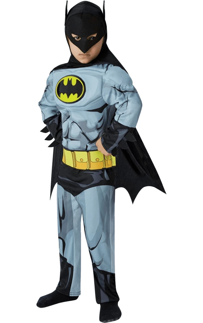 Rubies All Boys Costumes Childrens Deluxe Comic Book Batman Costume
